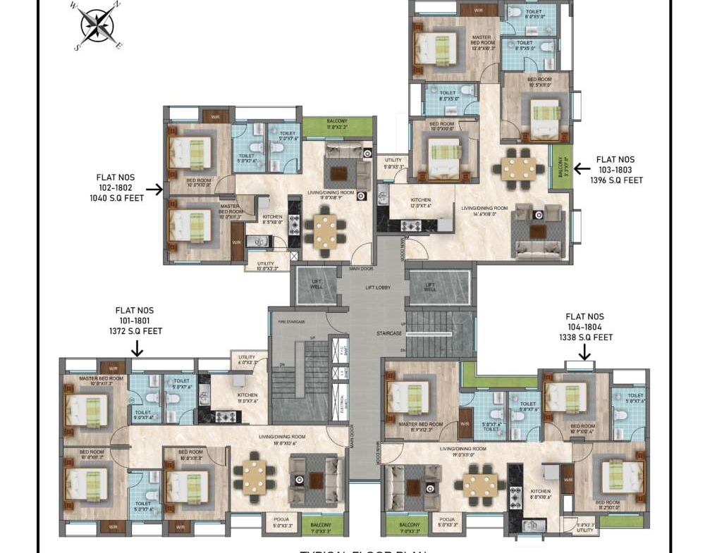 RAINBOW North Town 2,3 BHK
